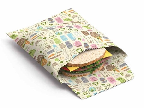 Image of Bienenwachstuch Sandwich Bag
