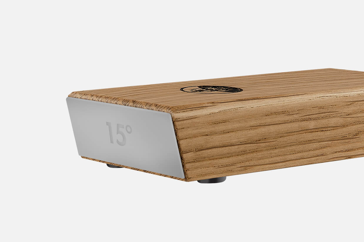horl2-oak-15 20° SCHLEIFWINKEL FÜR STABILE SCHÄRFE