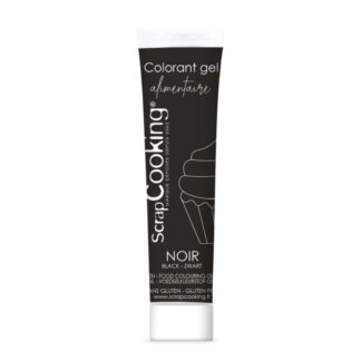 Lebensmittelfarbe Gel schwarz