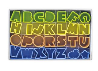 Ausstecher-Set Alphabet