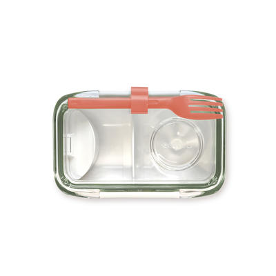 Image of Bento Box Lunchbox - olive / weiss