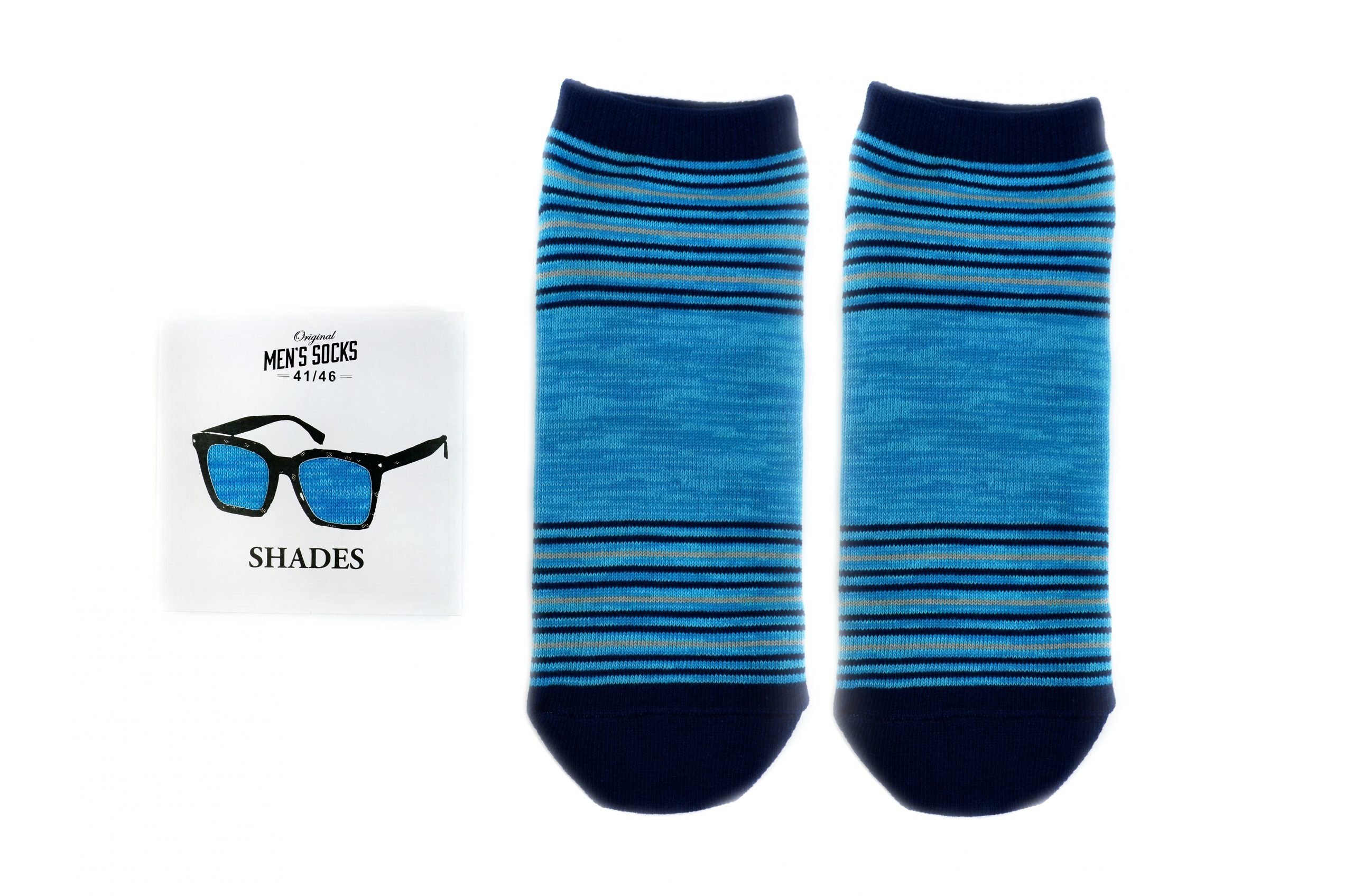 Image of Sukeno Men's Socks blue Sunglasses