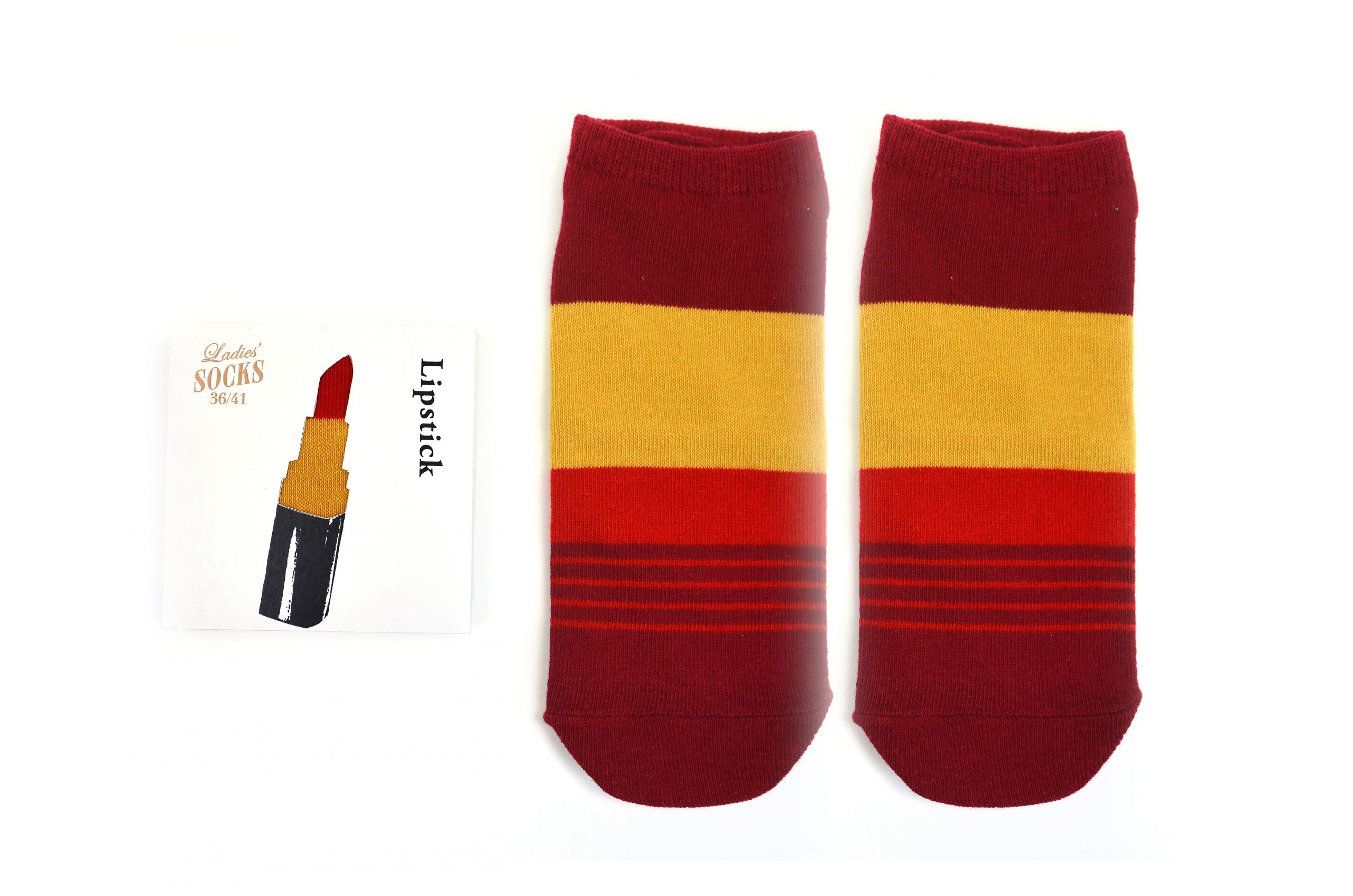 Image of Sukeno Ladies's Socks Lipstick