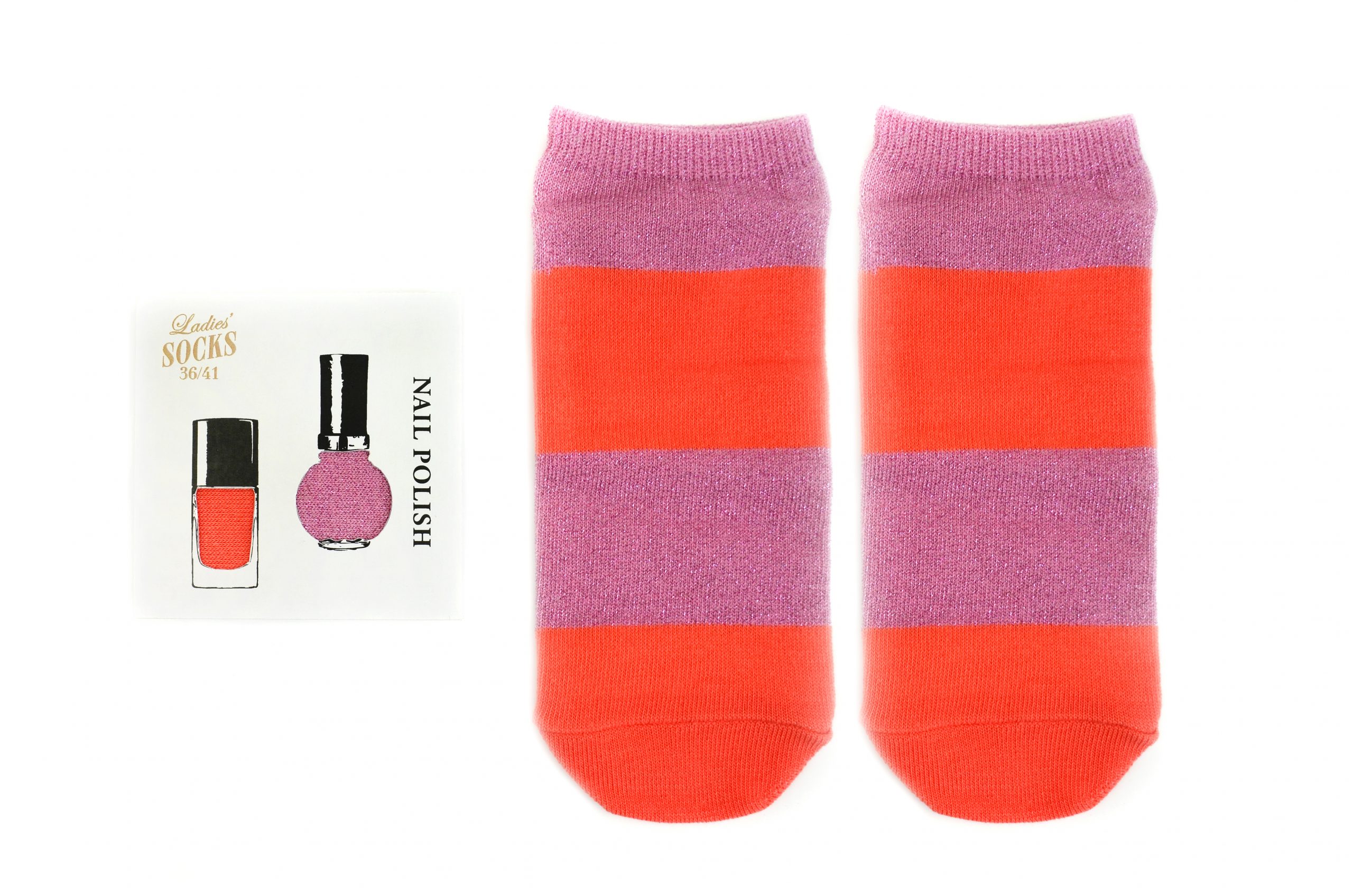 Image of Sukeno Ladies's Socks Nail Polish