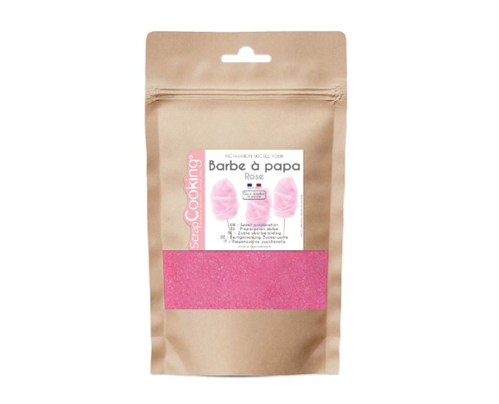 Zuckerwatten-Zucker rosa mit Zuckerwatte Aroma