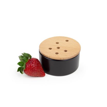 Fruchtfliegenfalle schwarz