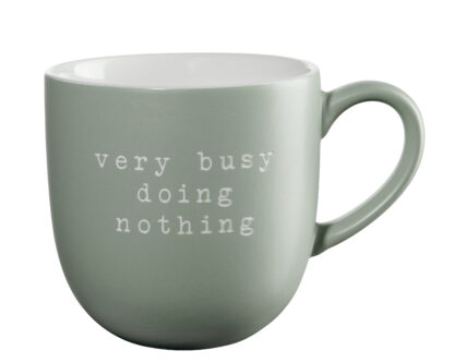 hey! Becher - very busy doing nothing