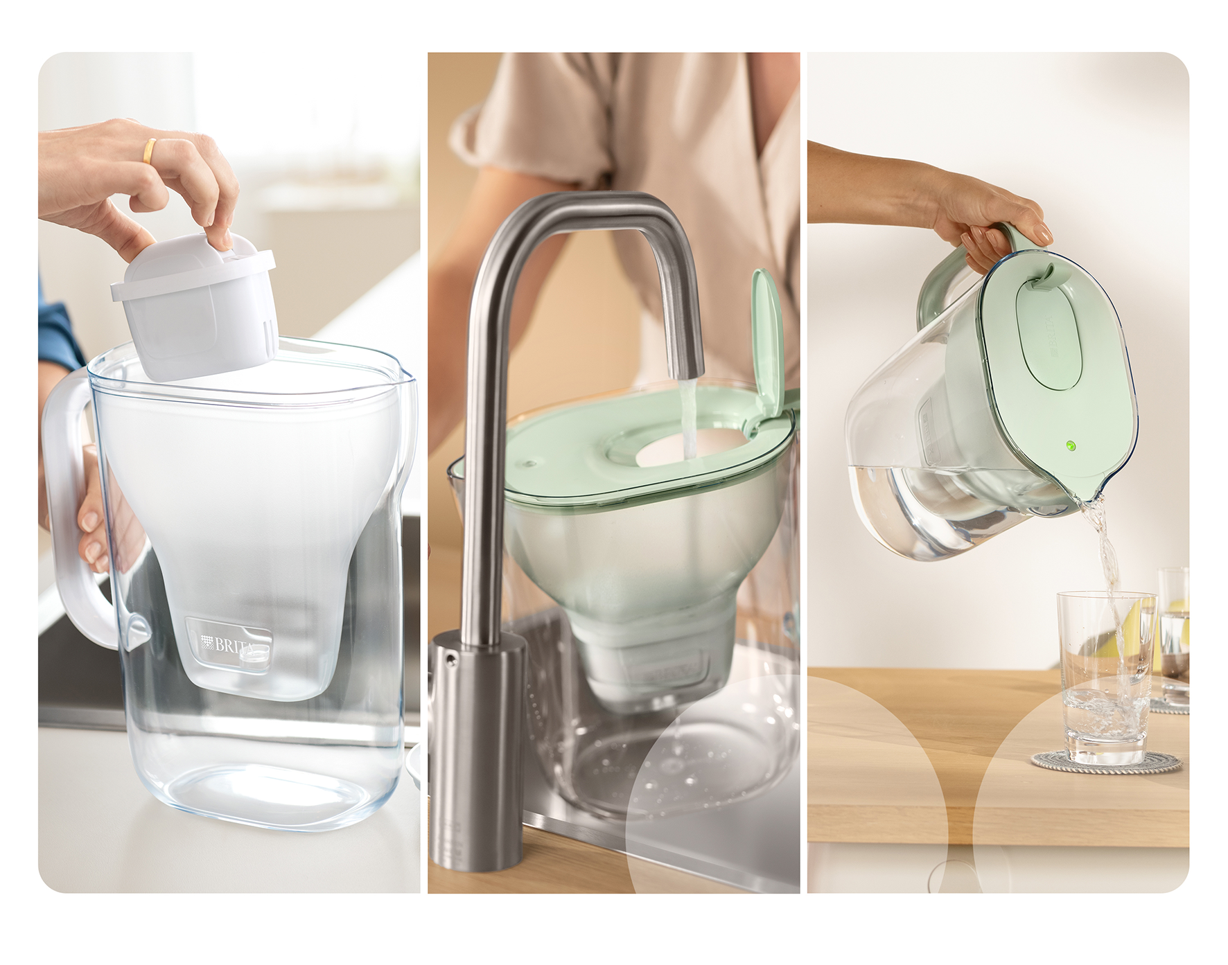 Brita Wasserfilter Style eco - hellgrün – Bild 2