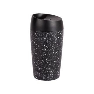 Travel Mug LOKE schwarz/weiss