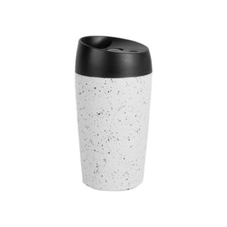 Travel Mug LOKE weiss/schwarz