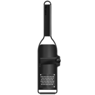 Trüffelreibe und Hobel 2in1 - schwarz