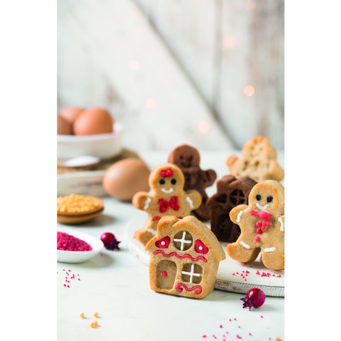 Silikonbackform Lebkuchenmann – Bild 4