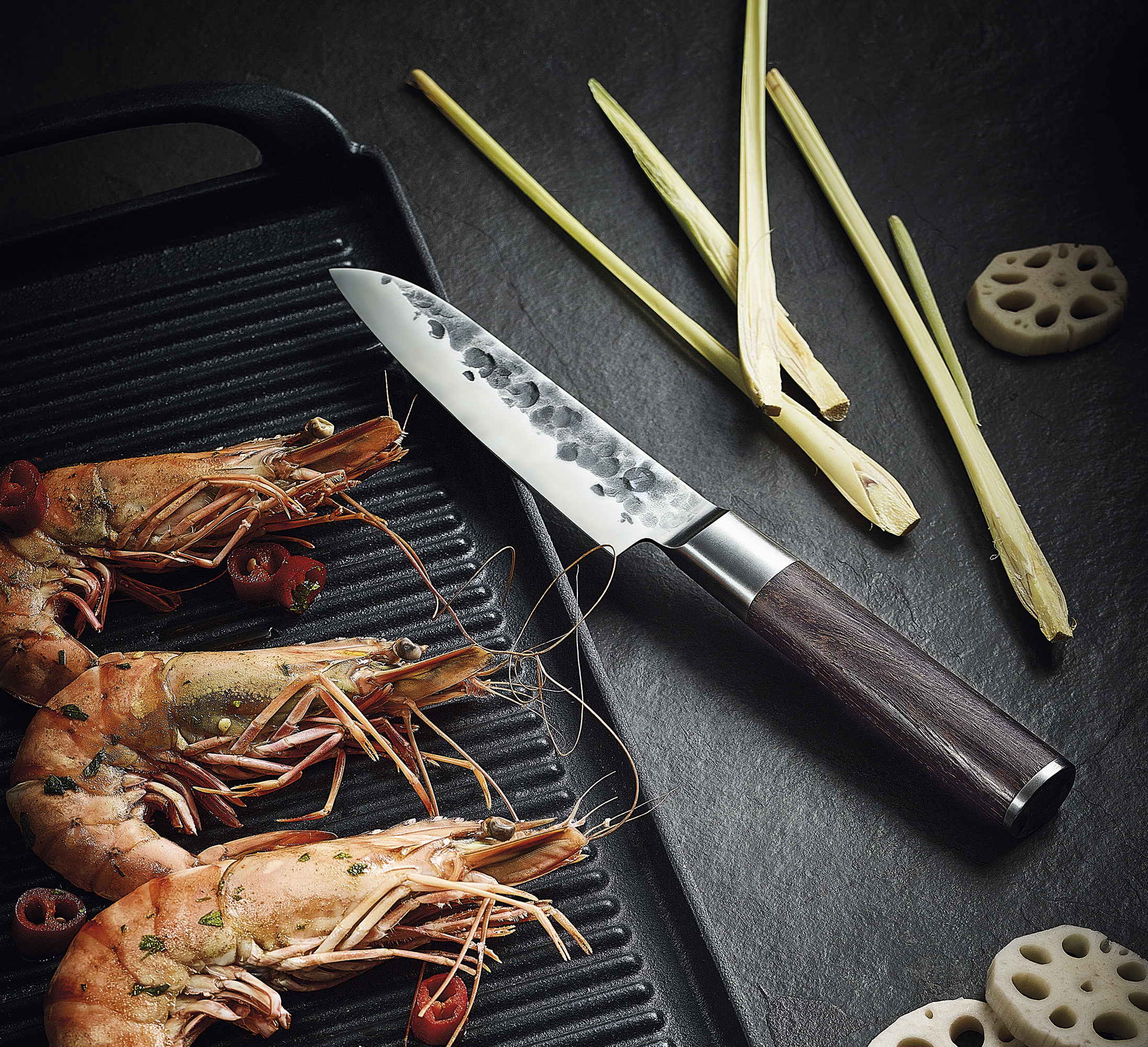 KYOTO Santokumesser 13cm – Bild 3