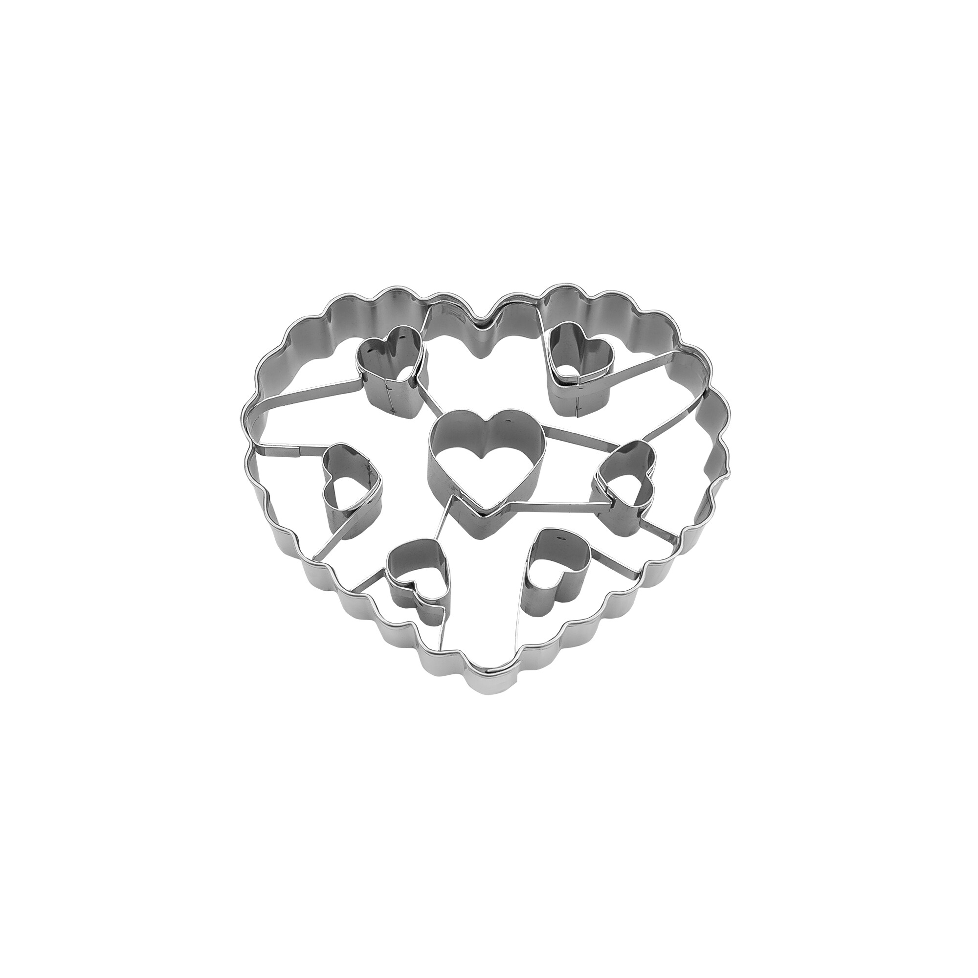 Ausstecher Herz mit Ausstanzungen