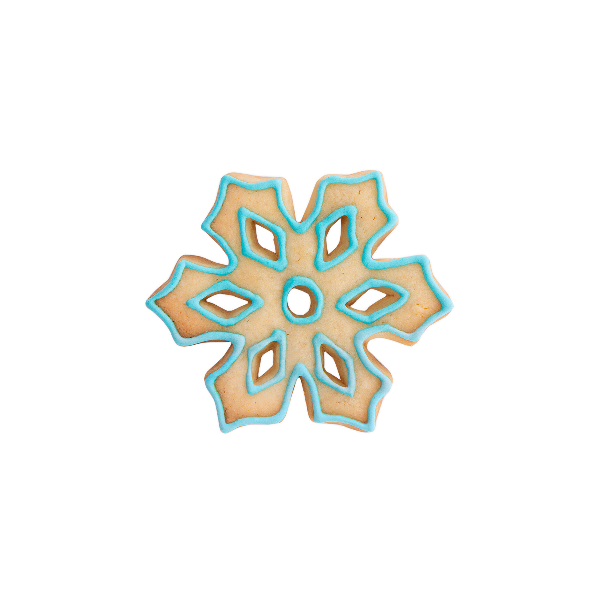 Ausstecher Eiskristall mit Ausstanzungen – Bild 3