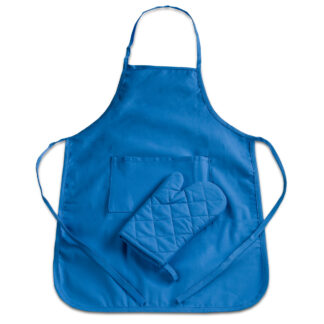 Kinderschürzen-Set blau
