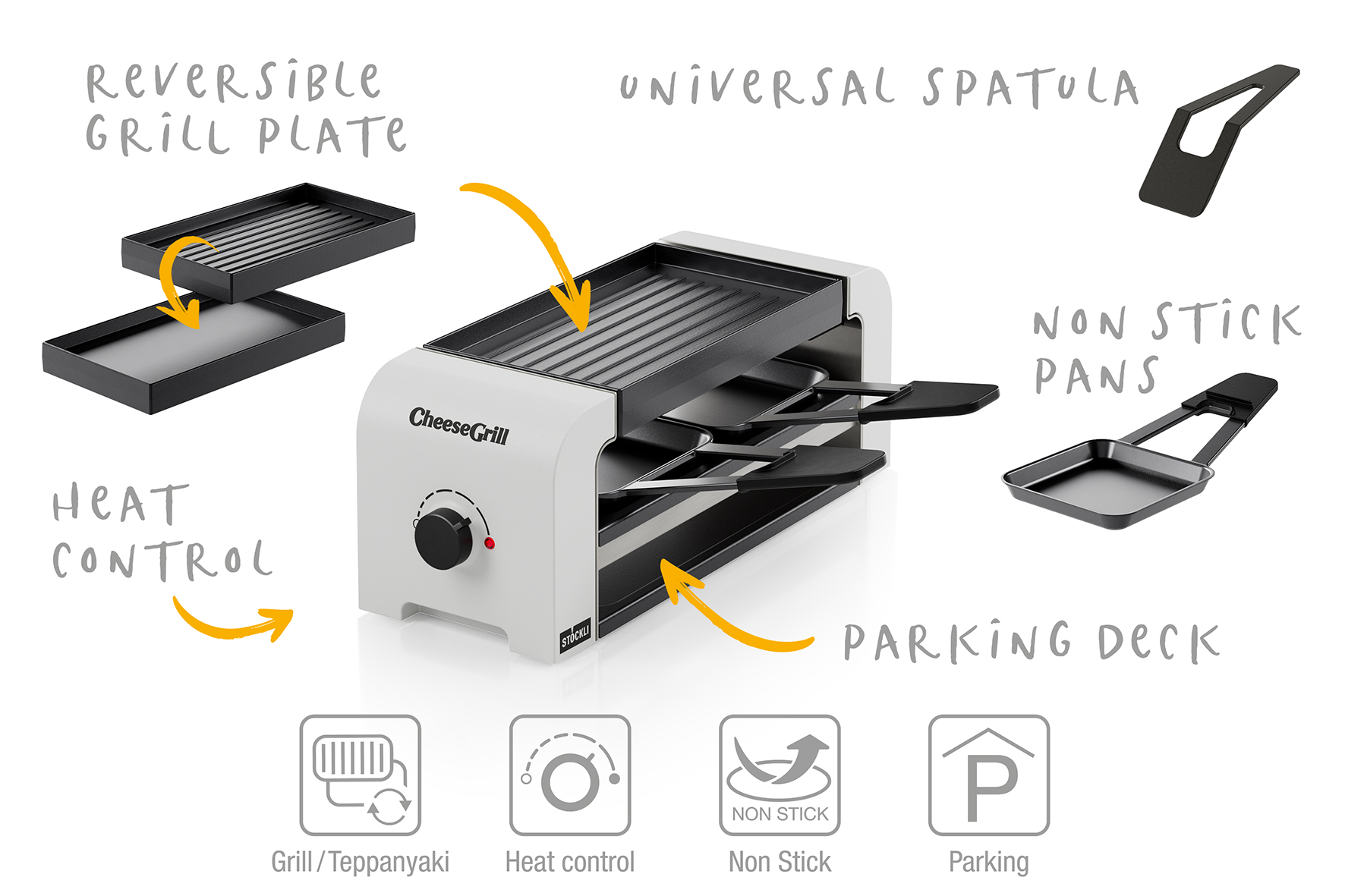 CheeseGrill 2 – weiss – Bild 5