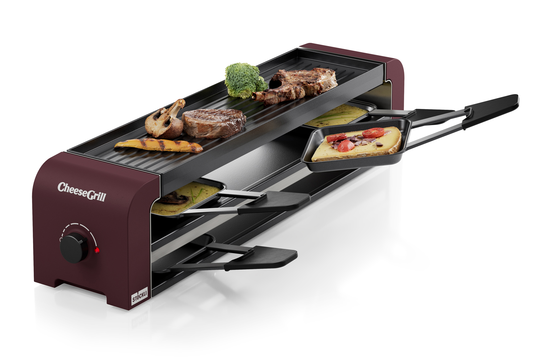 CheeseGrill 4 - bordeaux – Bild 3