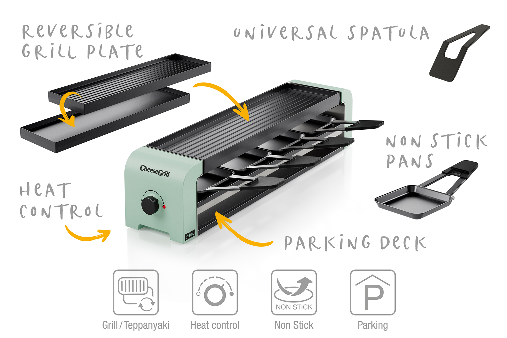 CheeseGrill 4 - mint – Bild 4