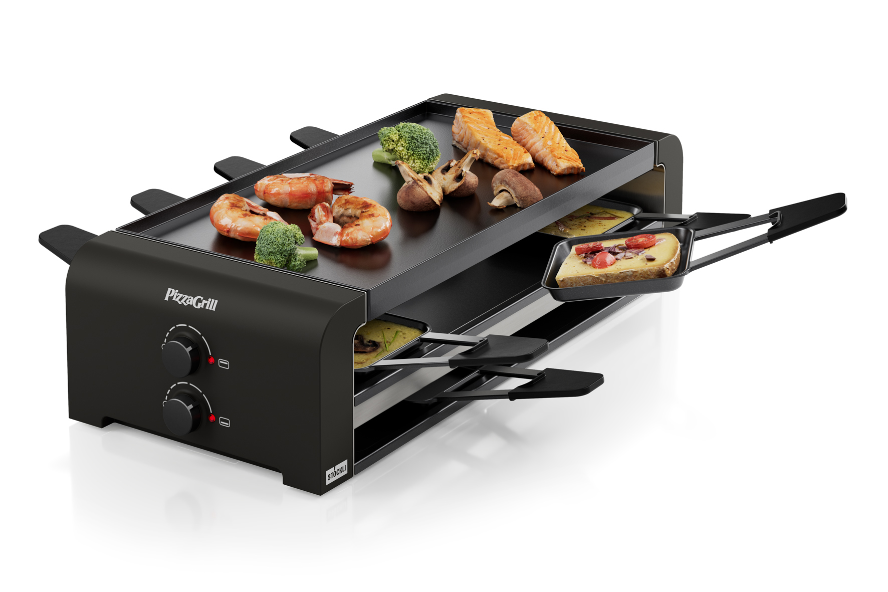 PizzaGrill 8 – schwarz – Bild 3