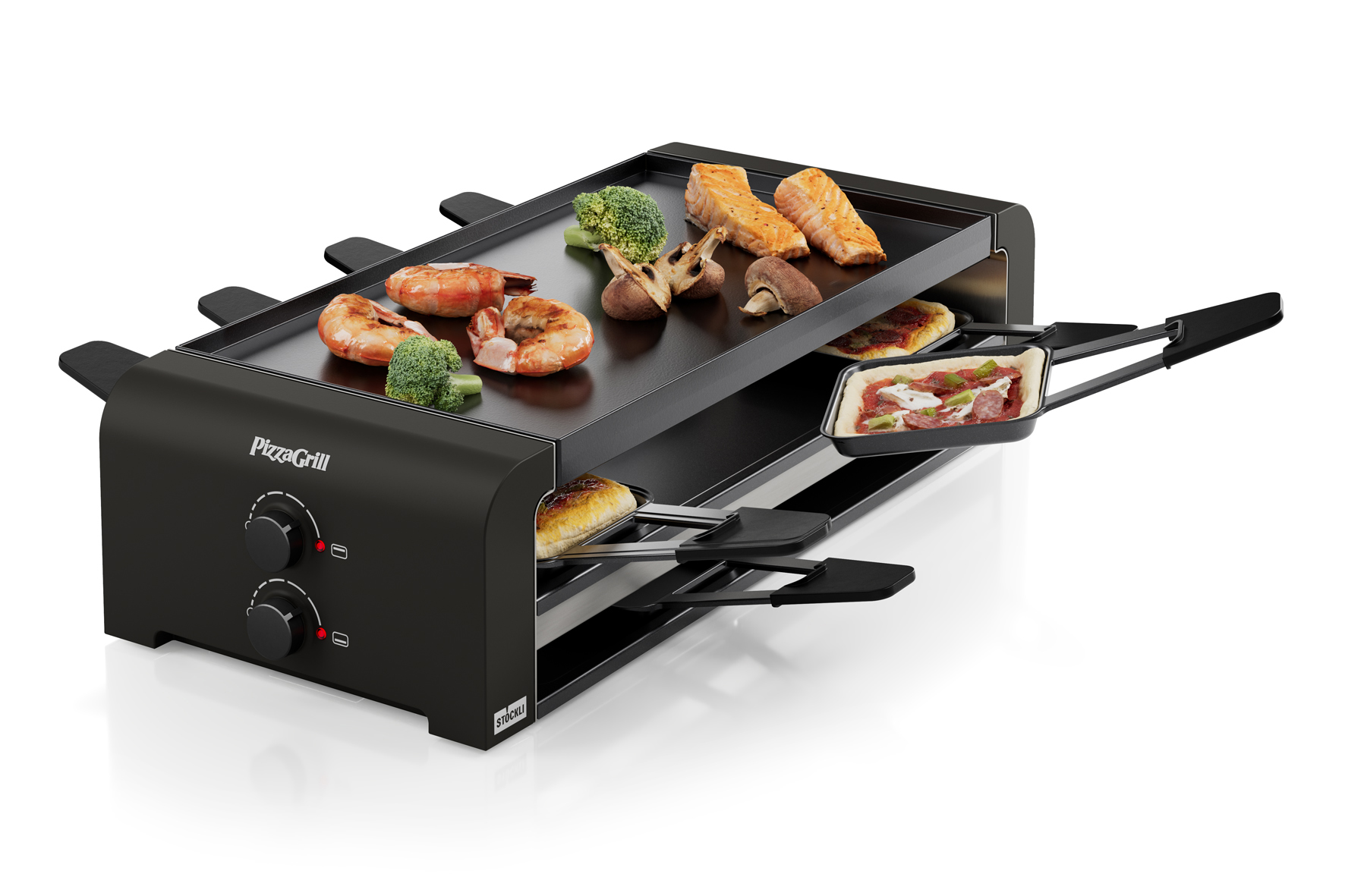 PizzaGrill 8 – schwarz – Bild 4