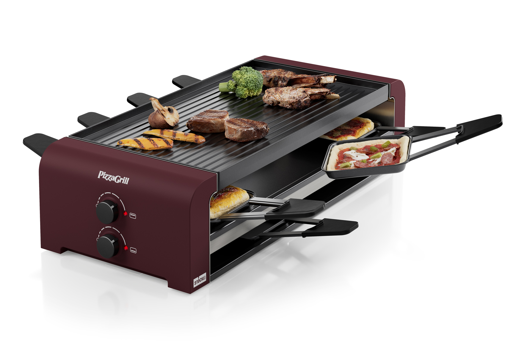 PizzaGrill 8 - bordeaux – Bild 3