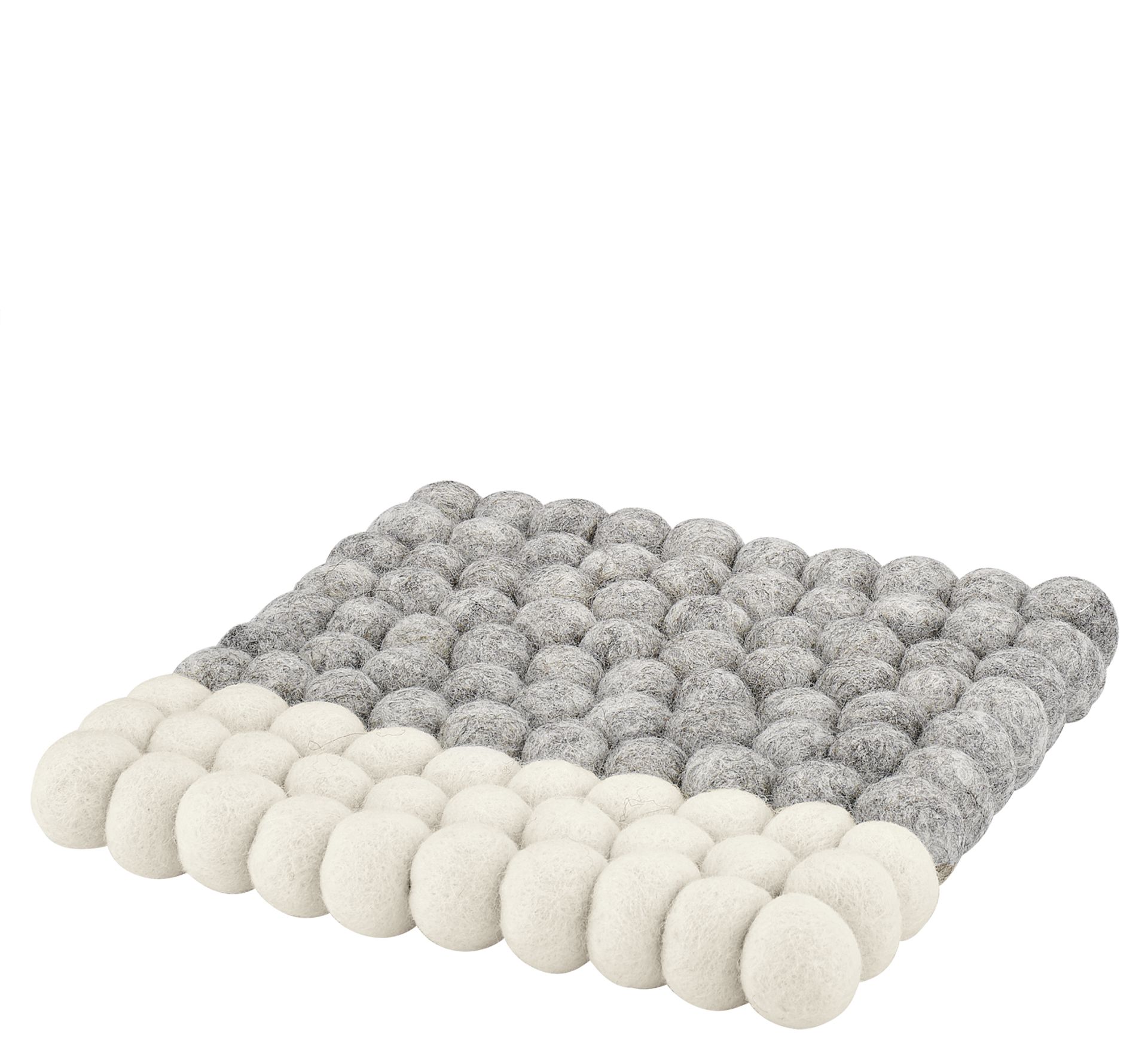 Untersetzer LANA DUE grau-weiss – Bild 3