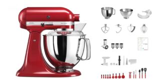 Kitchenaid KSM200 Set rot