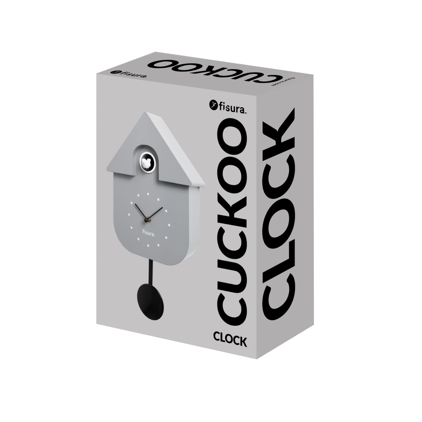 CUCKOO CLOCK grey & black – Bild 4