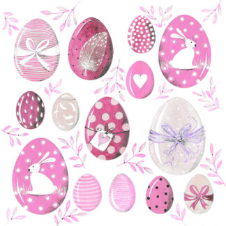 Servietten Easter Rose