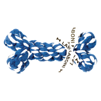 Hundespielzeug Bonnie Bone blau
