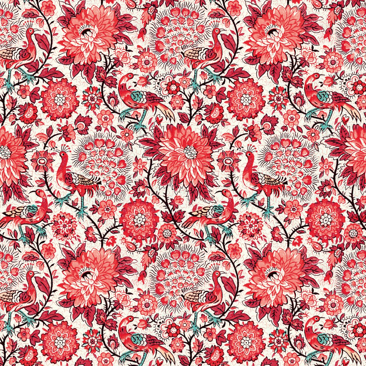 Servietten Pavone rot