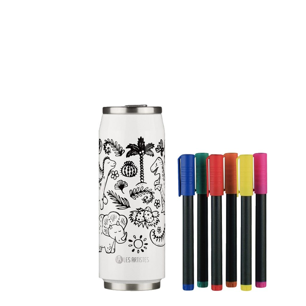 Isoliertrinkdose 500ml DINO