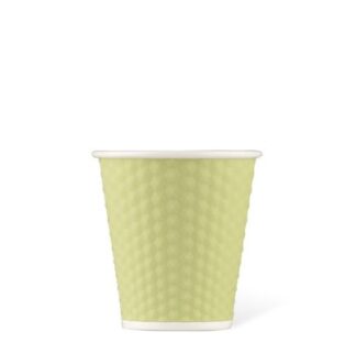 Kaffeebecher Wabenstruktur grün