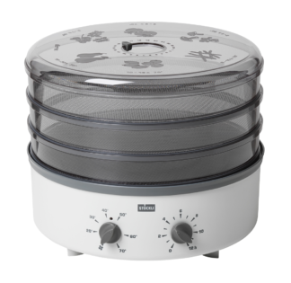 Dörrex mit Metallgitter und Timer