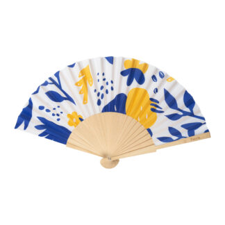 Fächer BLUE&YELLOW FLOWERS