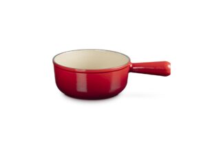 Fonduekachel 18cm kirschrot