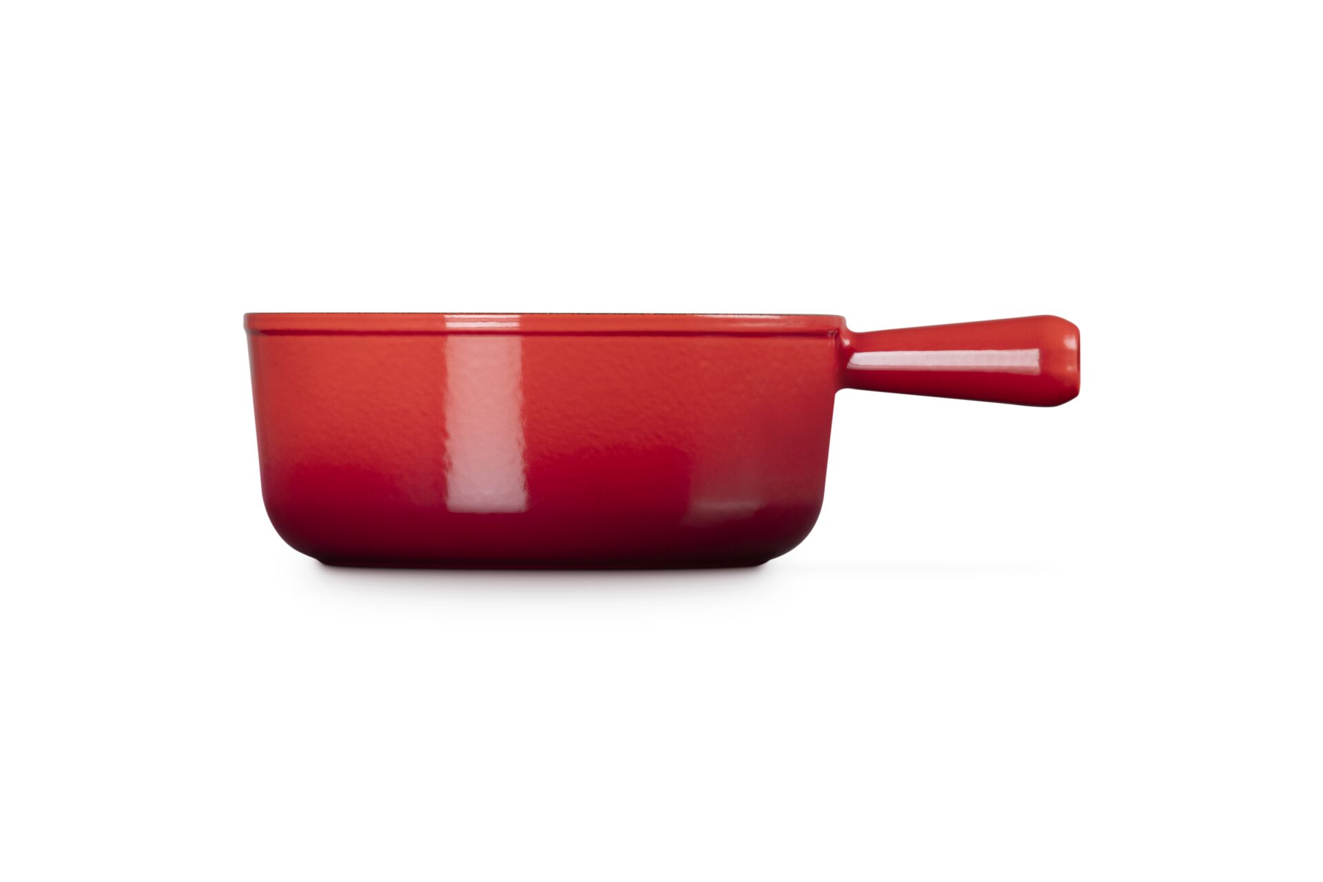 Fonduekachel 24cm kirschrot – Bild 4