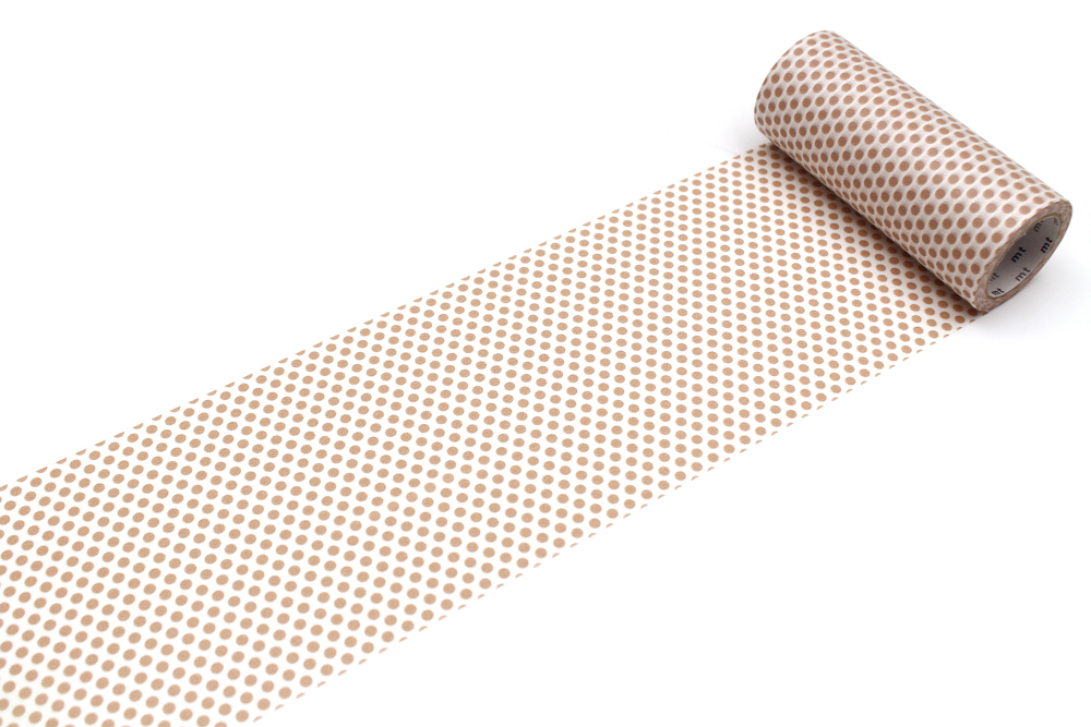 WASHI TAPE dot milk tea