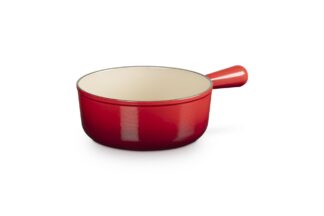 Fonduekachel 22cm kirschrot