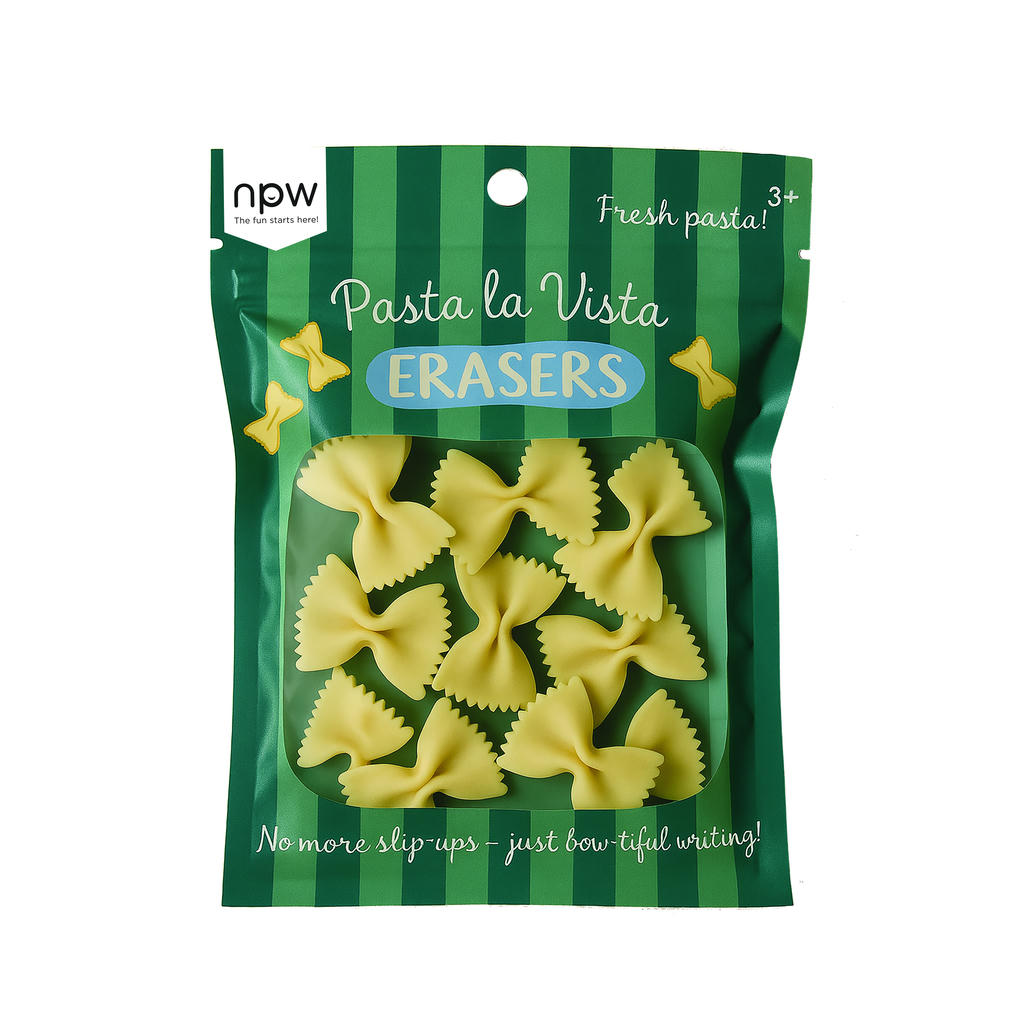 Radiergummis "Pasta la Vista"