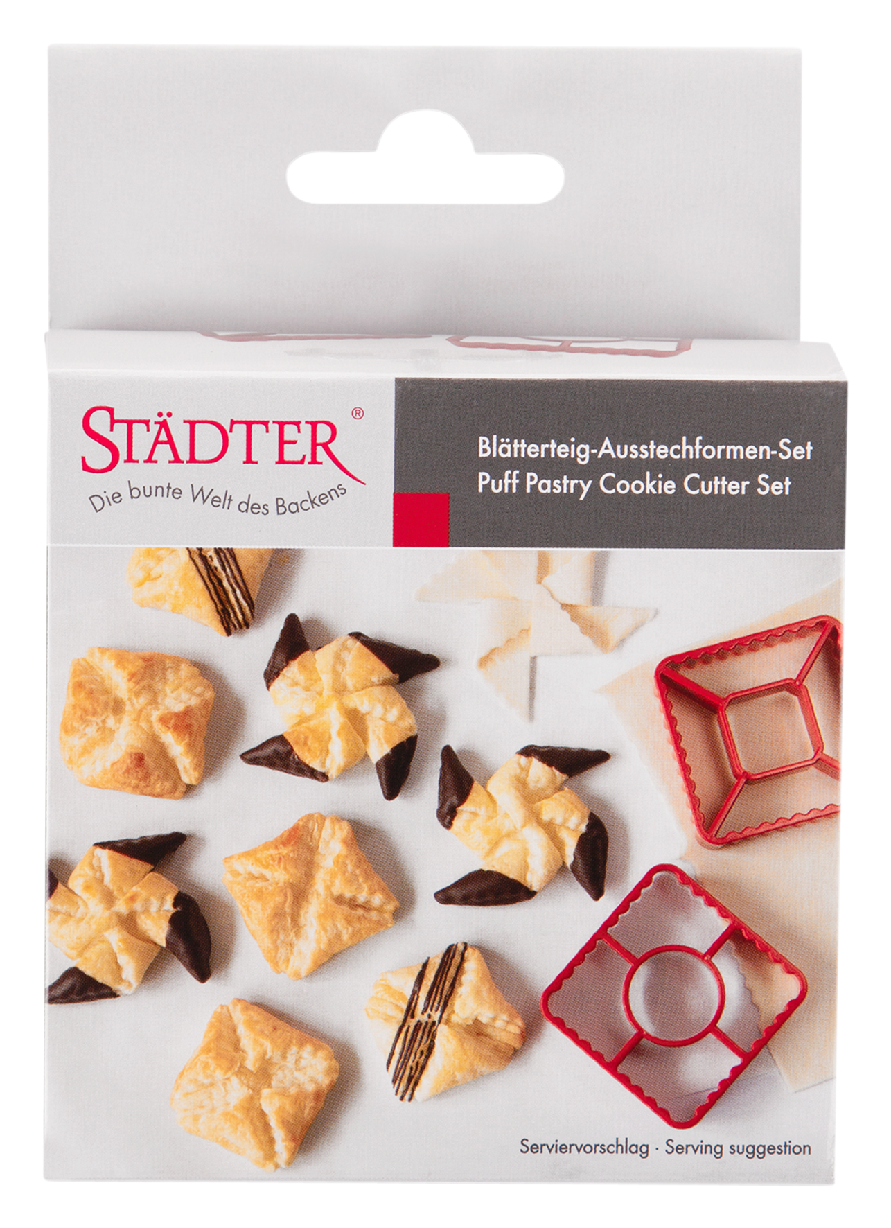Ausstecher-Set Blätterteig-Gebäck