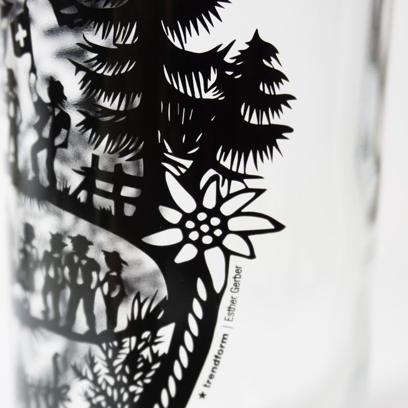 Glasflasche SWISS TRADITION – Bild 3