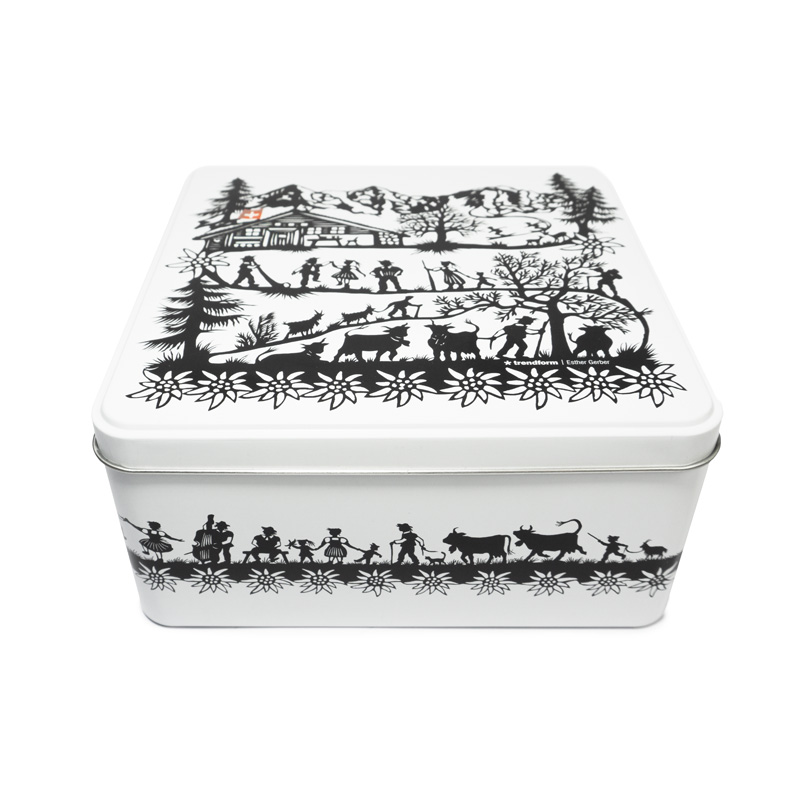 Blechdose SWISS TRADITION