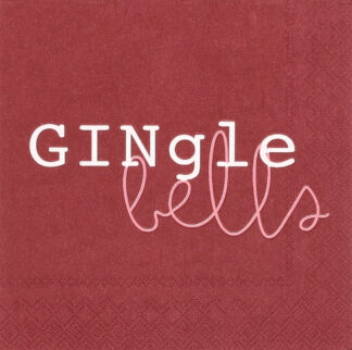 Cocktailservietten Gingle Bells