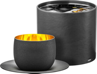 Cappuccinotasse COSMO schwarz/gold