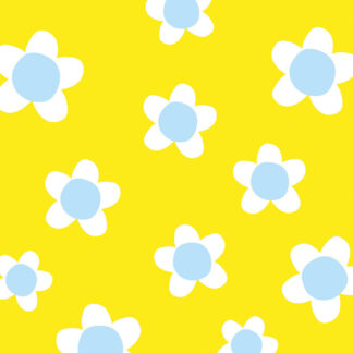 Servietten Flower fun yellow