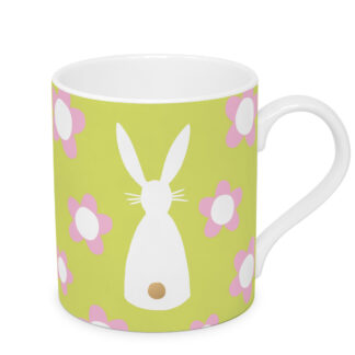 Mug Flower Bunny lime