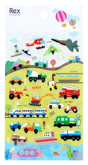 3D-Aufkleber Fahrzeuge