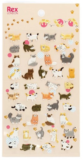 3D-Stickers Cats